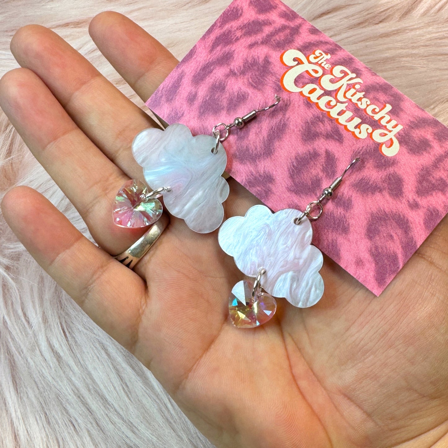 Mini Cloud Earrings - The Kitschy Cactus