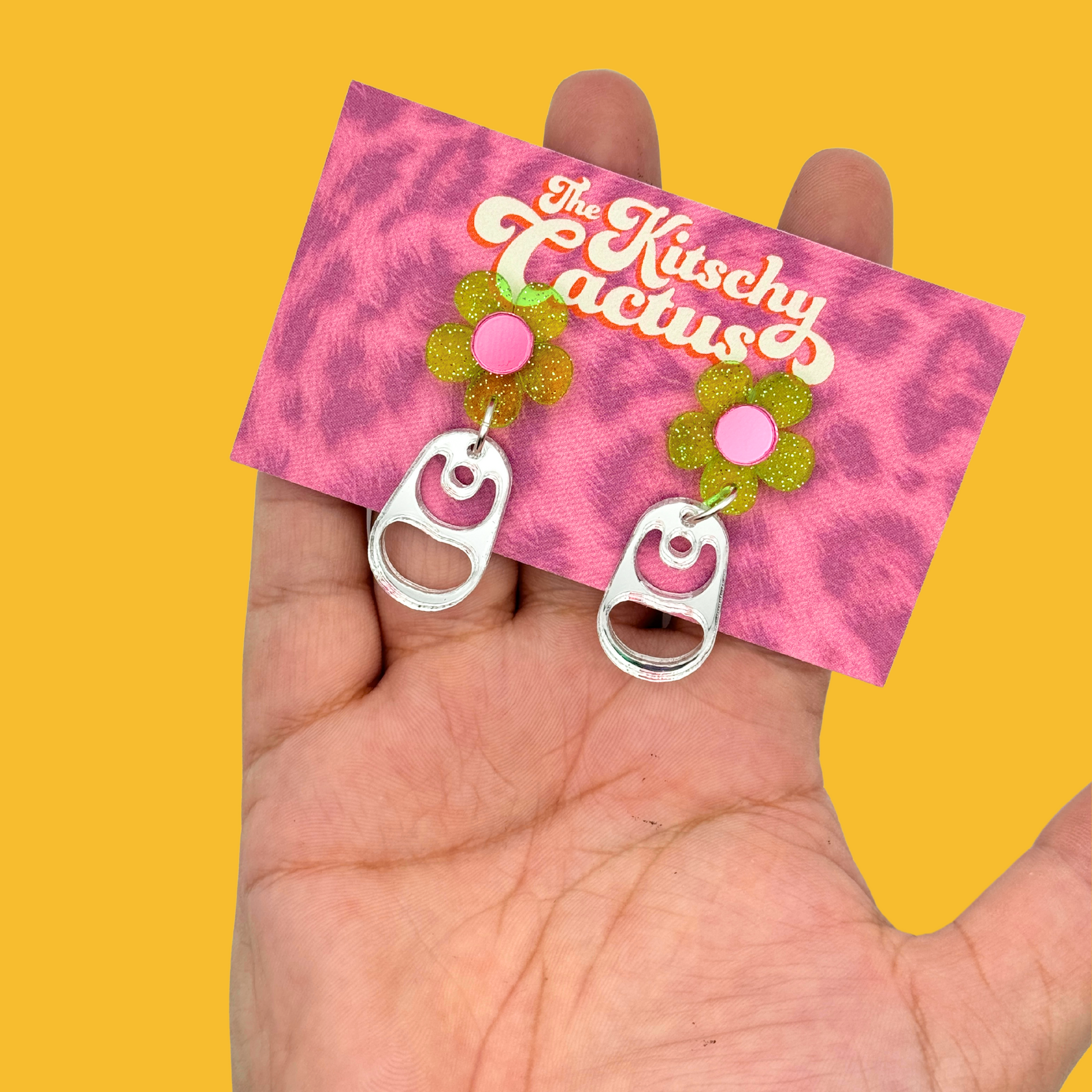 Wannabe-Pop Can Tab Earrings - The Kitschy Cactus