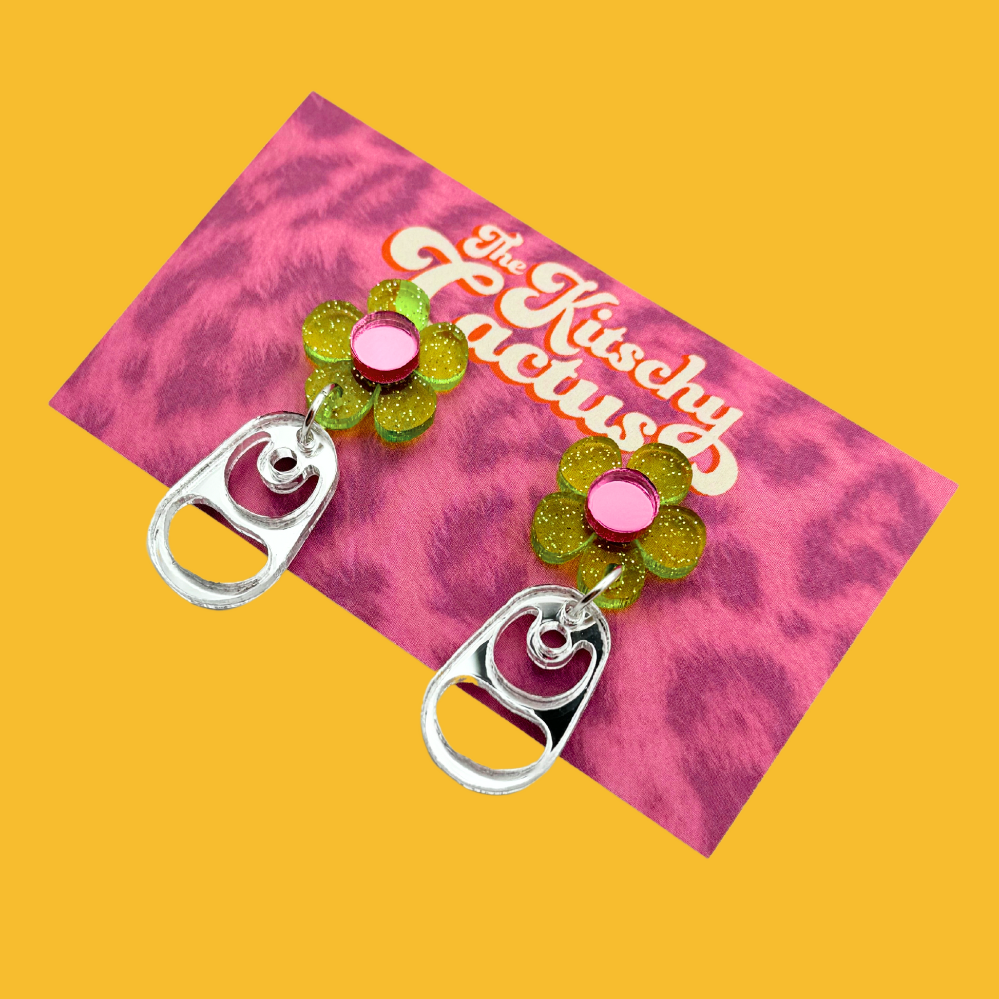 Wannabe-Pop Can Tab Earrings - The Kitschy Cactus