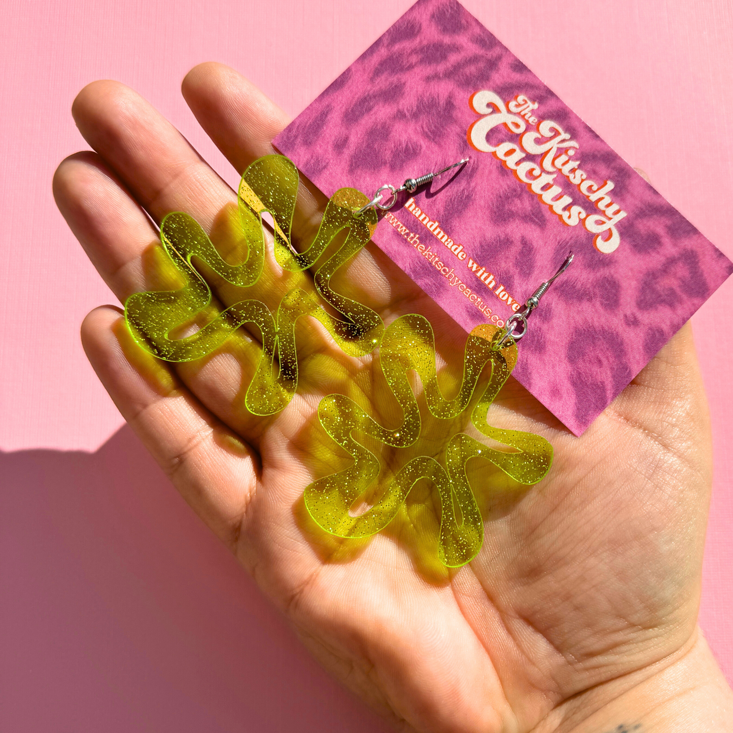 Shagadelic, baby! (lime green) - The Kitschy Cactus