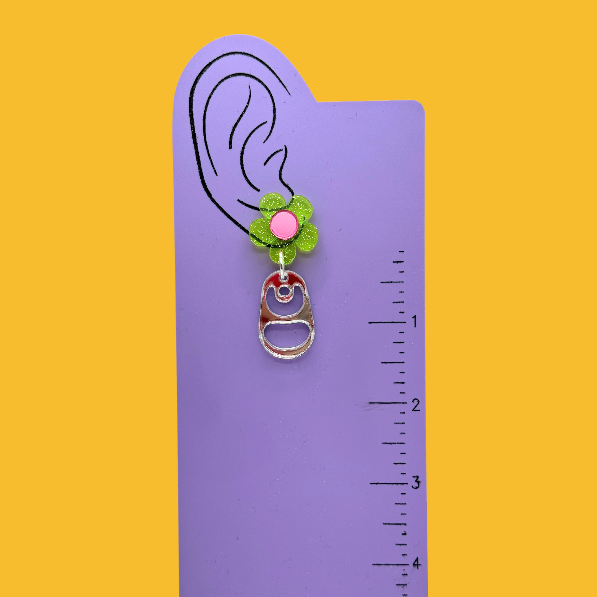 Wannabe-Pop Can Tab Earrings - The Kitschy Cactus