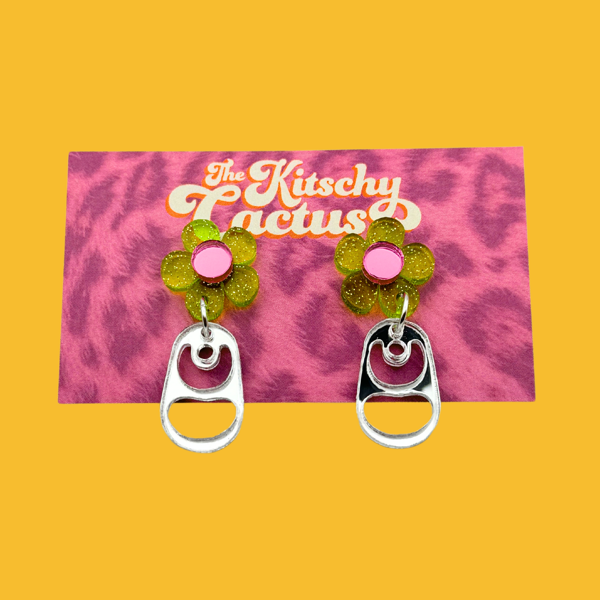 Wannabe-Pop Can Tab Earrings - The Kitschy Cactus