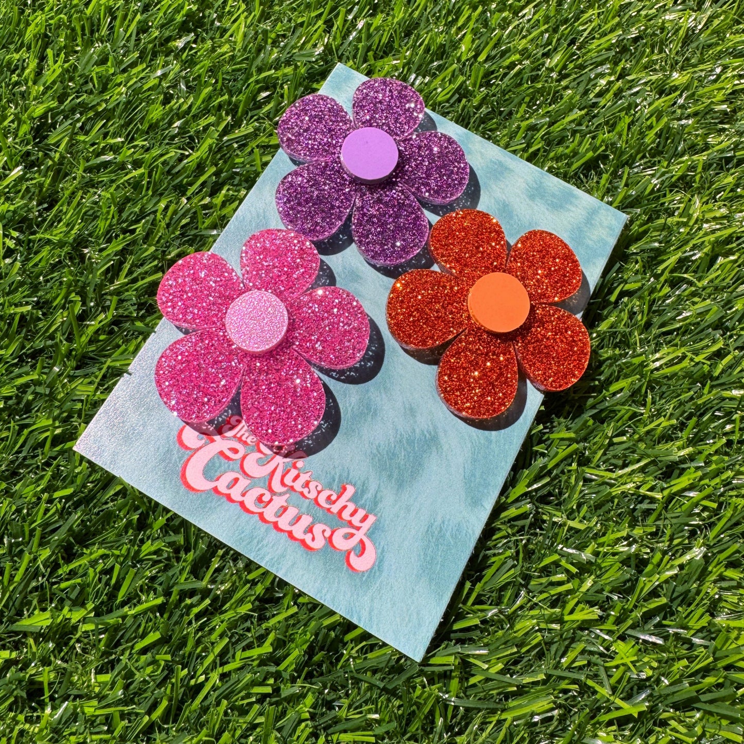 Flower Power Magnets (Set of 3)