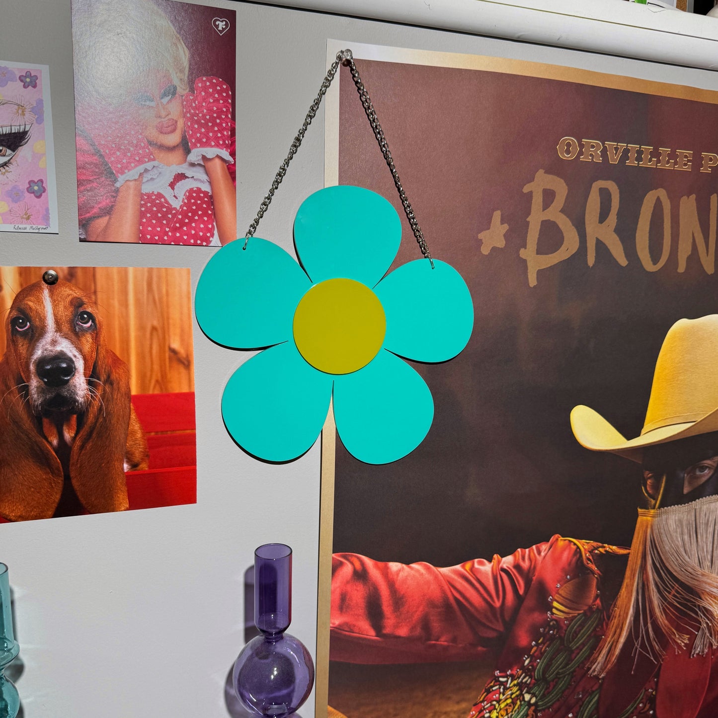 Scooby Dooooo Flower Wall Hanging