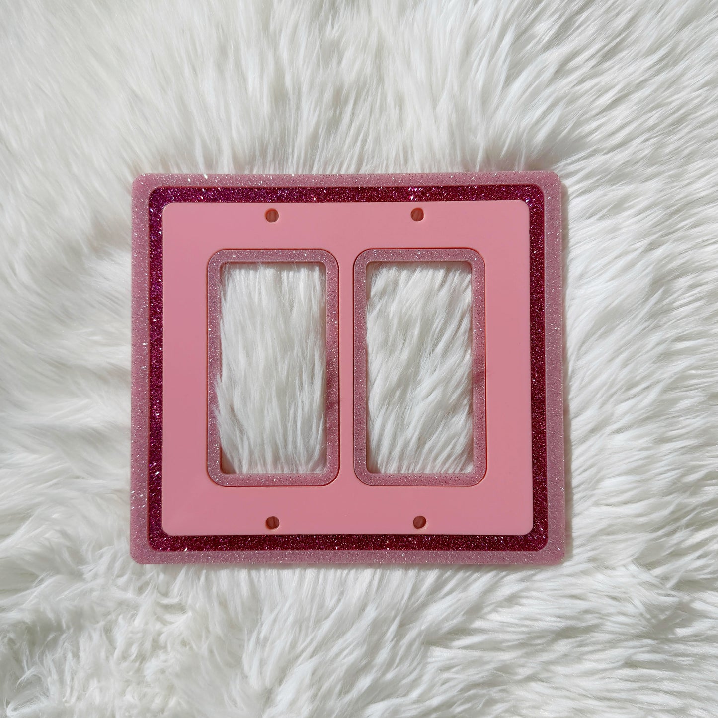 Girly Pop -Double Rocker Light Switch Cover