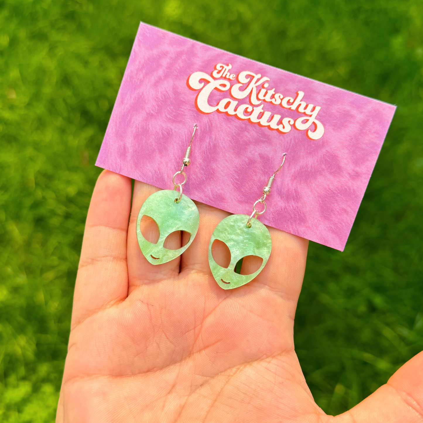 Mini Alien Earrings - The Kitschy Cactus