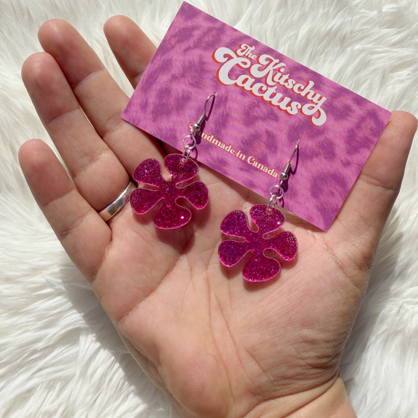 Oh, behave! (mini-pink glitter)