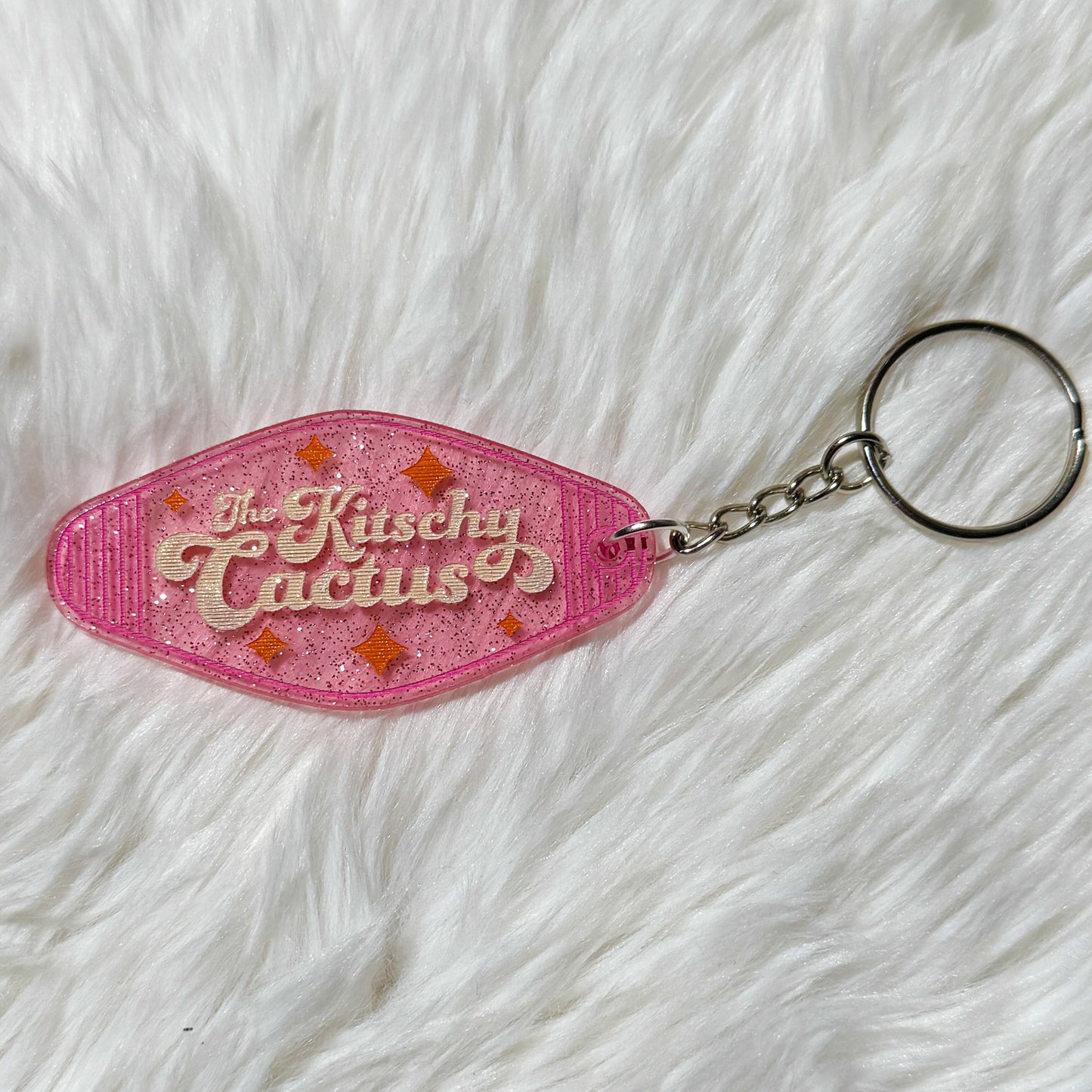 Kitschy Cactus (keychain)