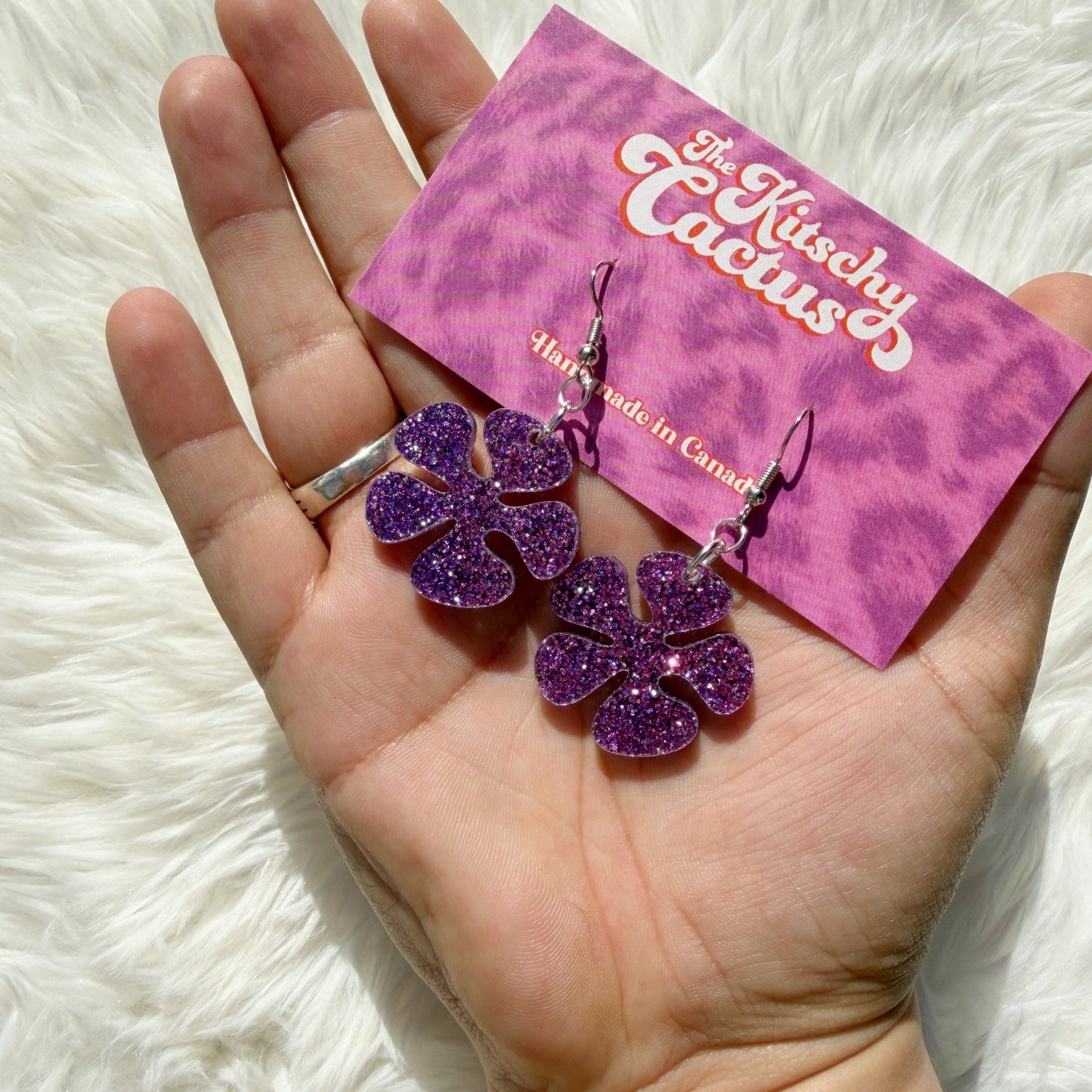 Oh, behave! (mini-purple glitter)
