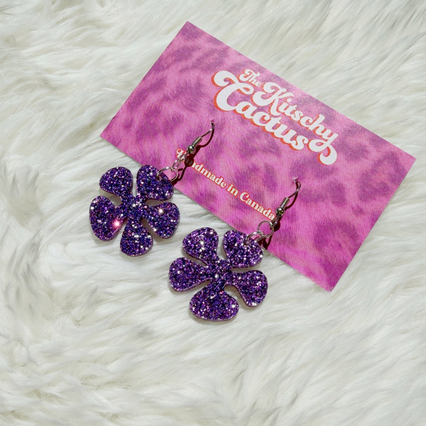 Oh, behave! (mini-purple glitter)