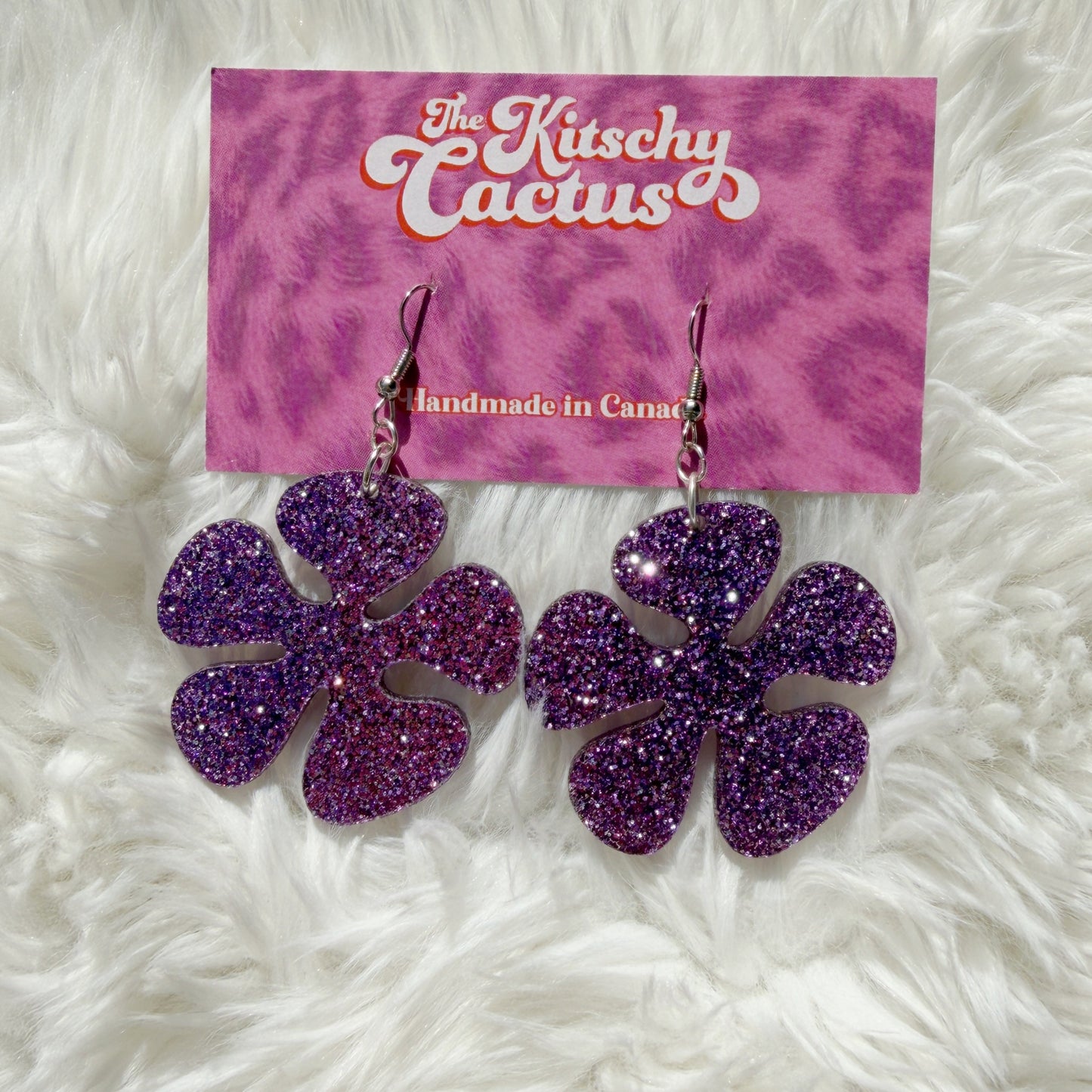 Oh, behave! (purple glitter)