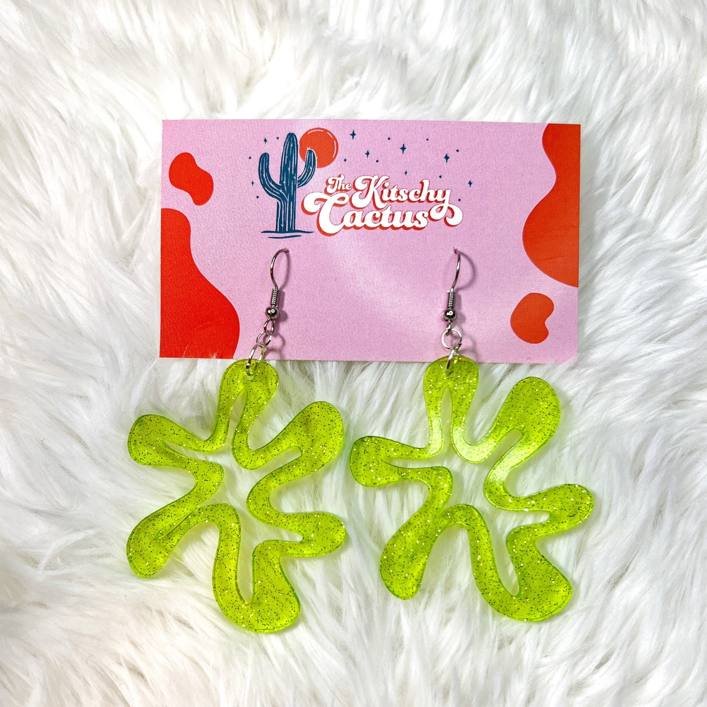 Shagadelic, baby! (lime green) The Kitschy Cactus