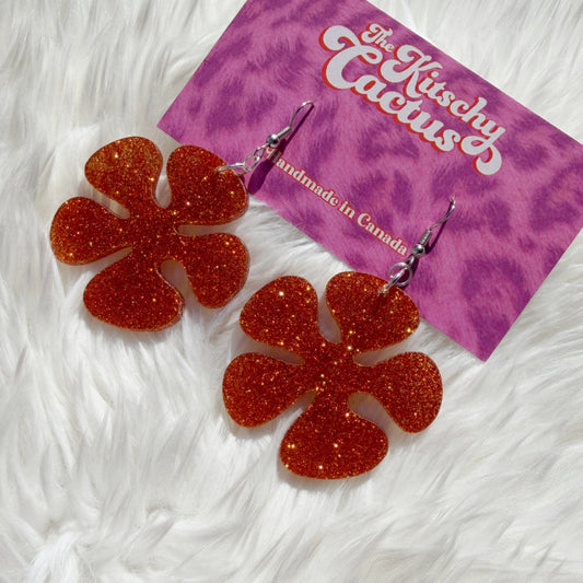 Oh, behave! (orange glitter)