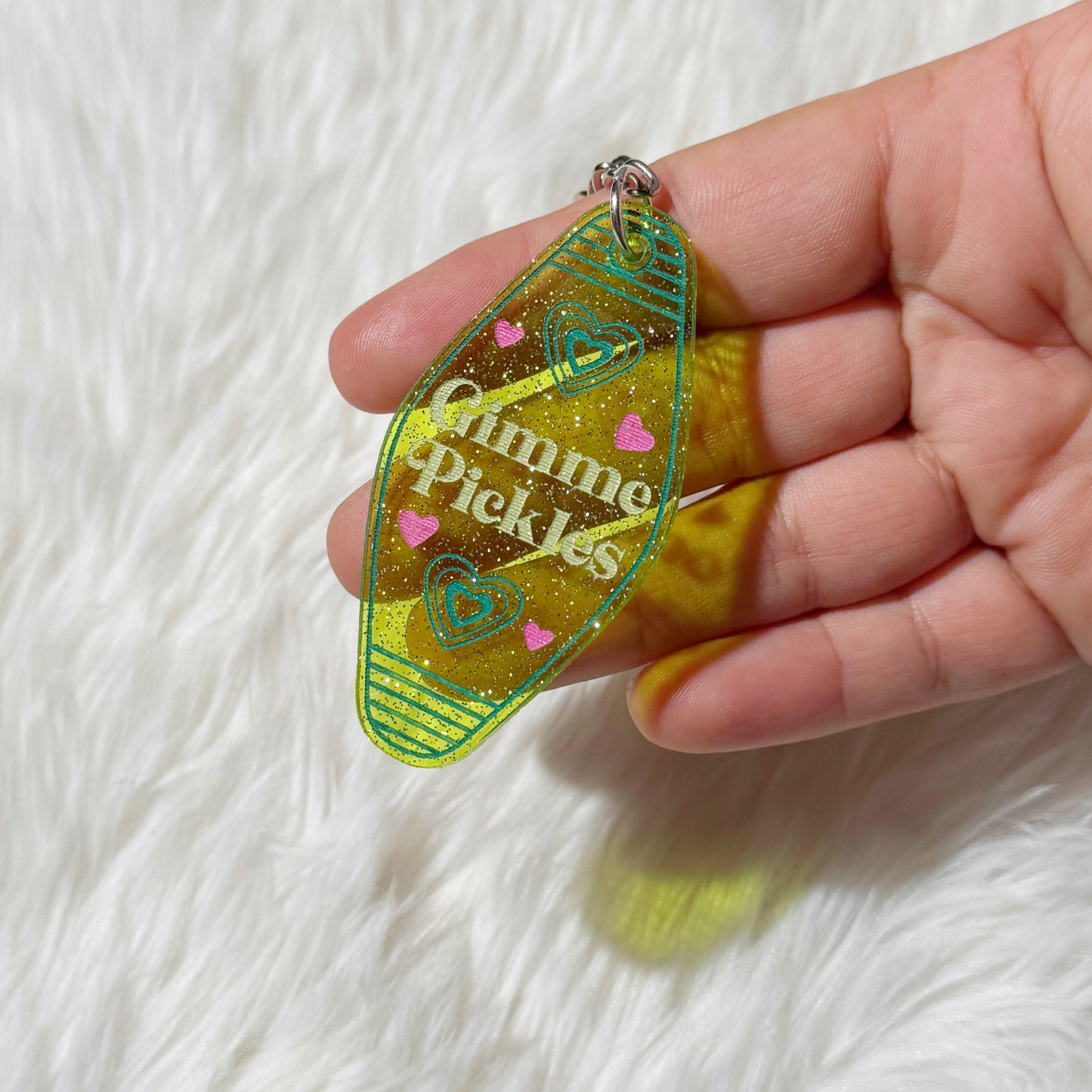 Gimme Pickles (keychain)