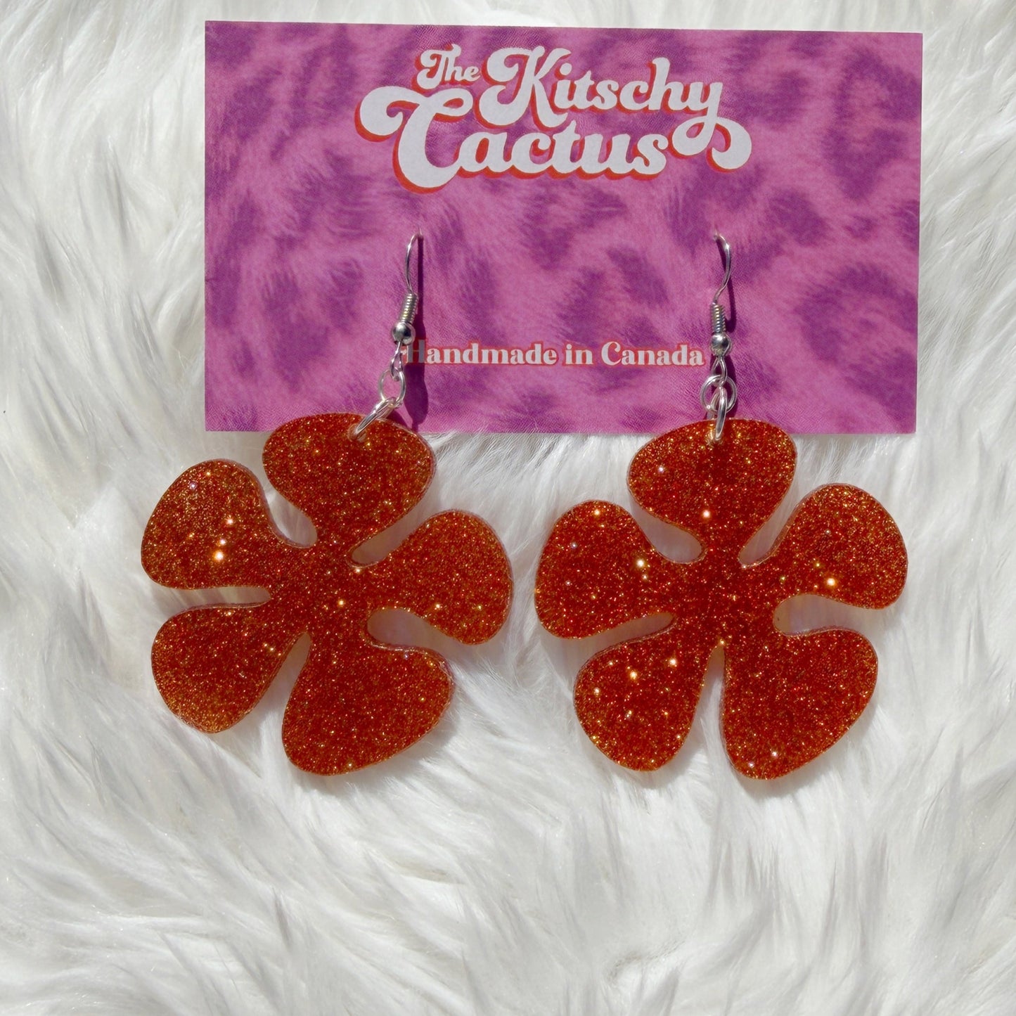 Oh, behave! (orange glitter)
