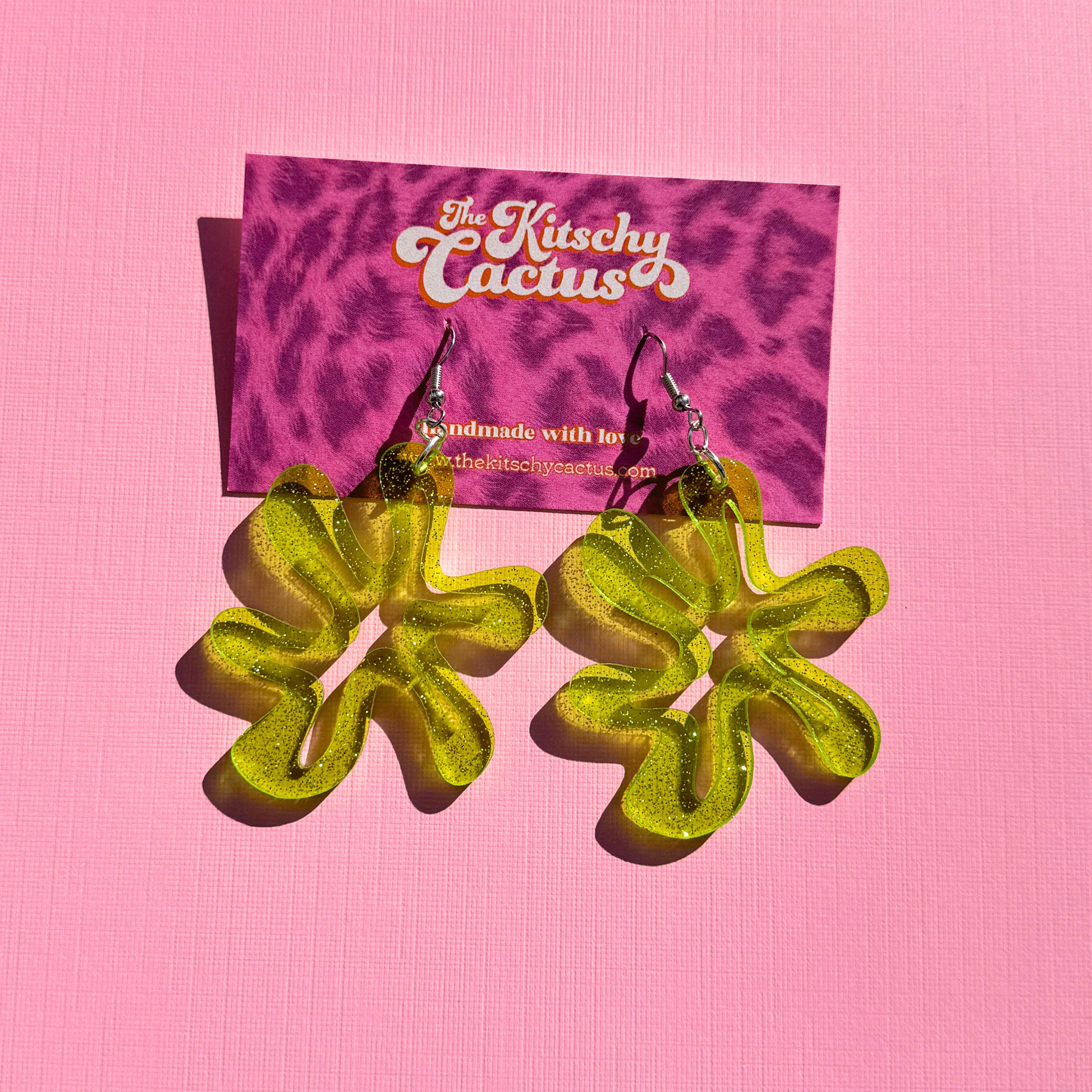 Shagadelic, baby! (lime green) - The Kitschy Cactus