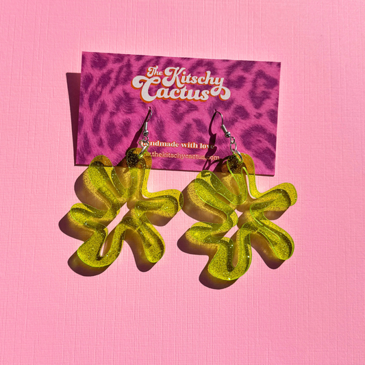 Shagadelic, baby! (lime green) - The Kitschy Cactus