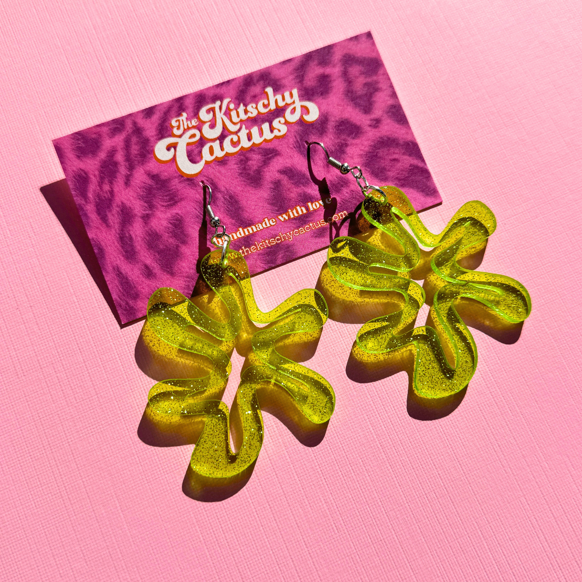 Shagadelic, baby! (lime green) - The Kitschy Cactus