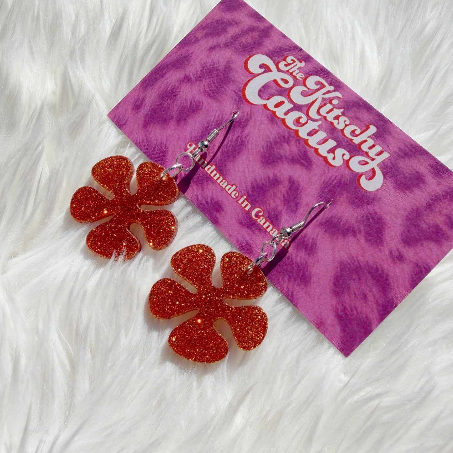 Oh, behave! (mini-orange glitter)