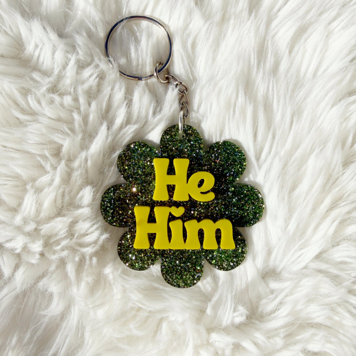 Pronoun Keychains