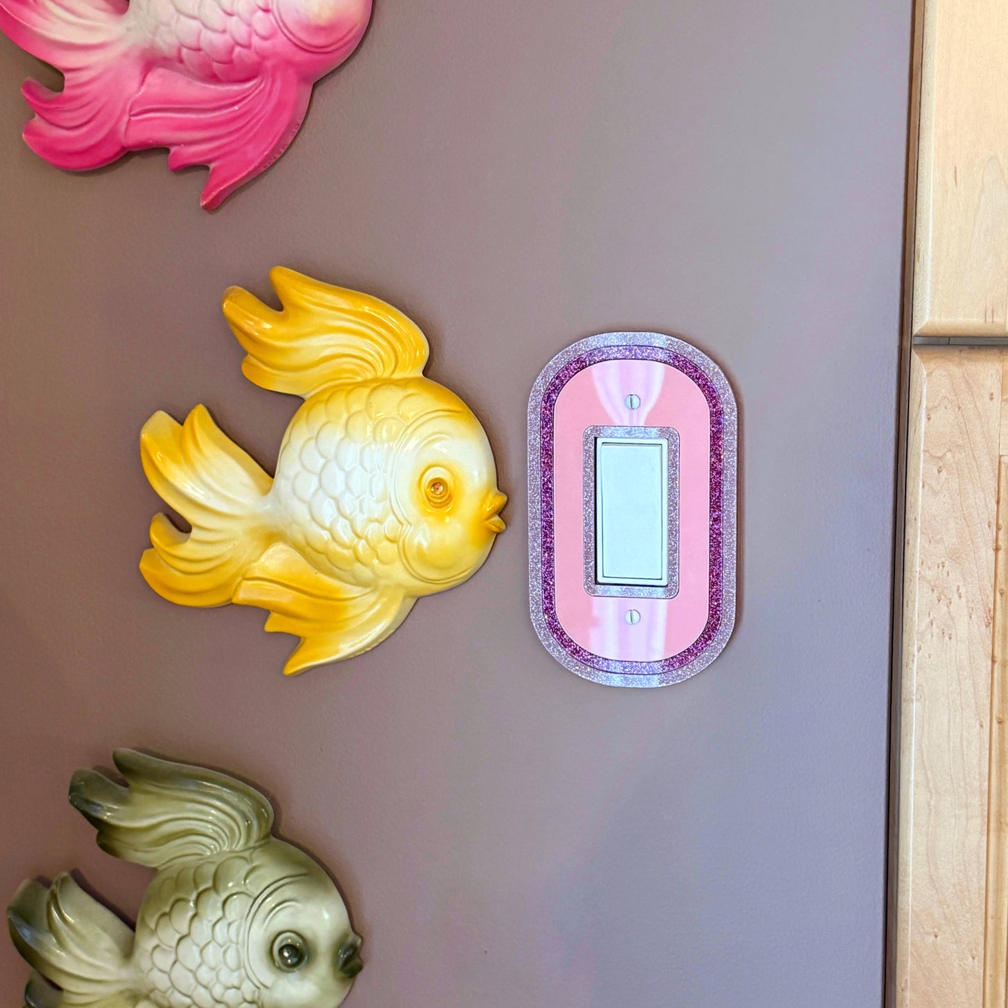 Girly Pop (rocker switch) - Light Switch Cover