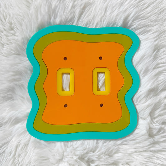 Scooby Snax- Double Light Switch Cover