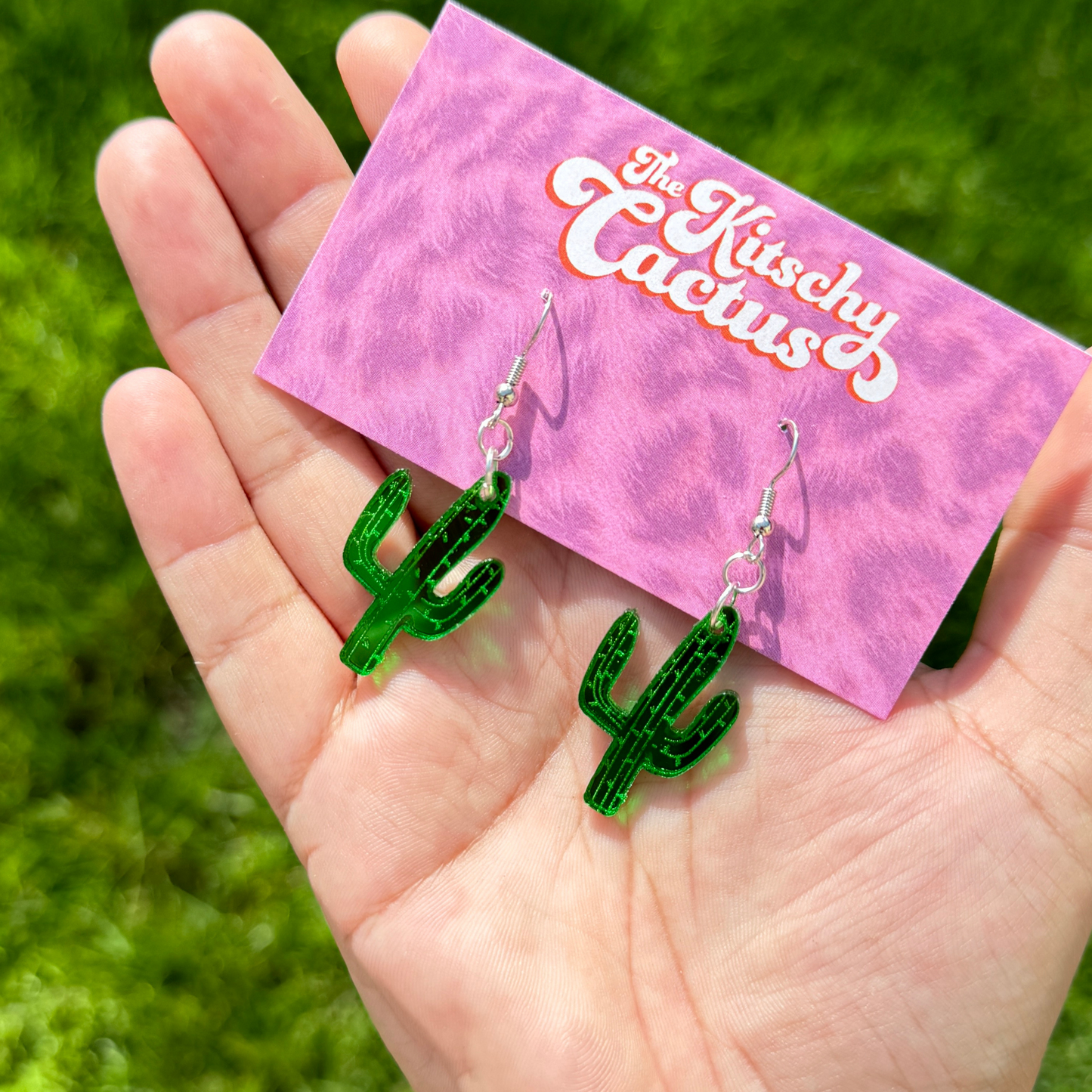 Mini Cactus Earrings - The Kitschy Cactus